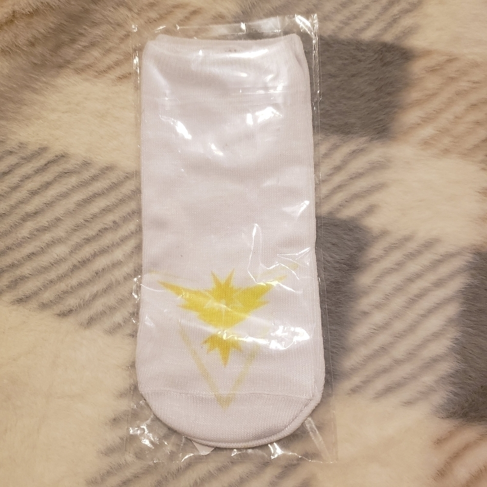 Pokemon Go Team Instinct Socks